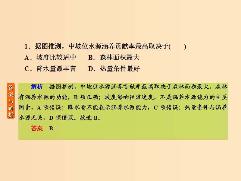 2019版高考地理二轮复习专项微测4地理结构统计图分析型课件.ppt_第3页