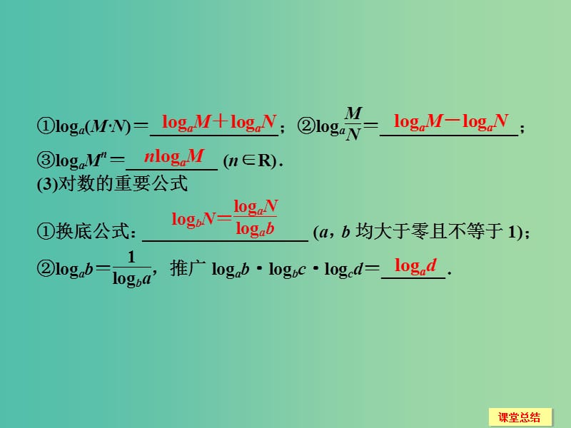 高考数学一轮复习 2-6 对数与对数函数课件 新人教A版必修1 .ppt_第3页