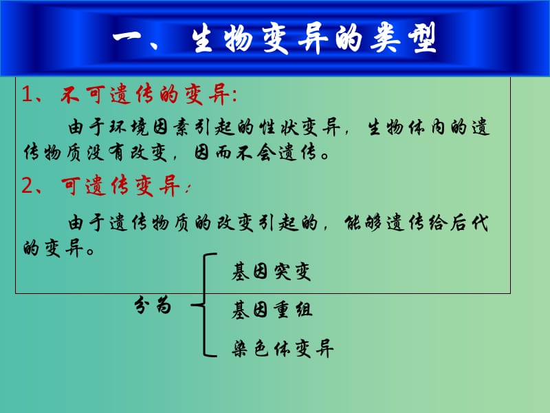 安徽省合肥市高中生物 第五章 基因突变及其他变异 5.1 基因突变和基因重组课件 新人教版必修2.ppt_第3页