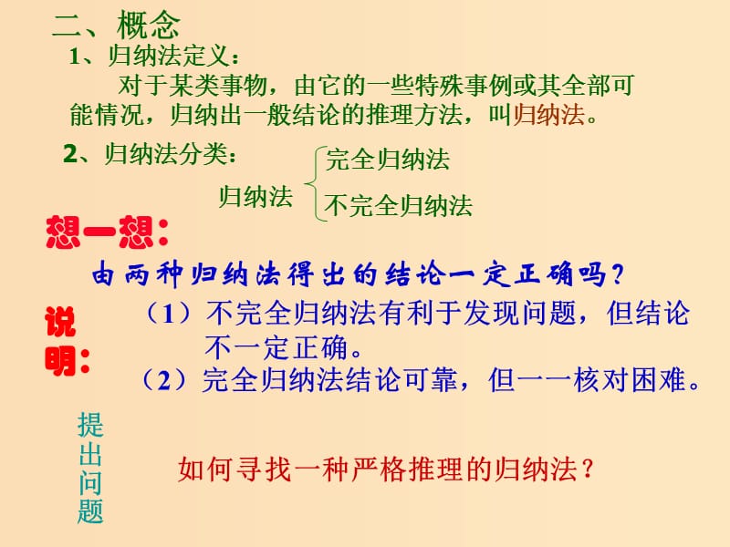 2018年高中数学 第二章 推理与证明 2.3.1 数学归纳法课件11 新人教B版选修2-2.ppt_第3页