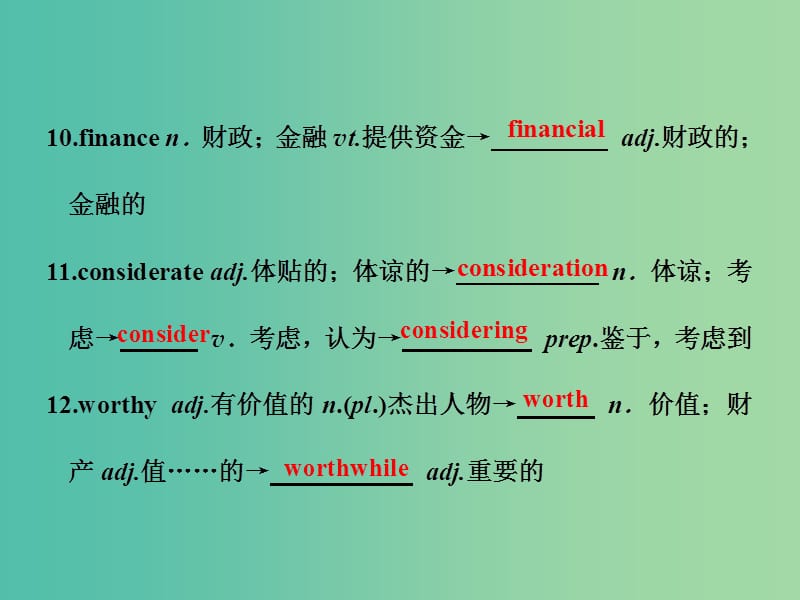 高考英语一轮复习Unit2HistoricalFigures课件重庆大学版.ppt_第3页