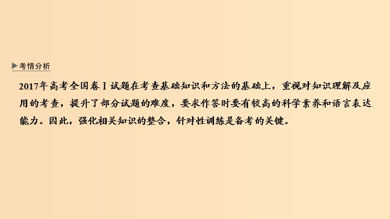 2019版高考生物大一轮复习 第八单元 生物个体的稳态 考点加强课4课件 苏教版.ppt_第2页