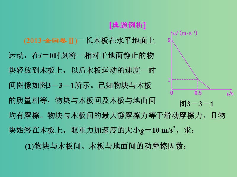 高考物理总复习 第三章 第3节 牛顿运动定律的综合应用课件.ppt_第3页