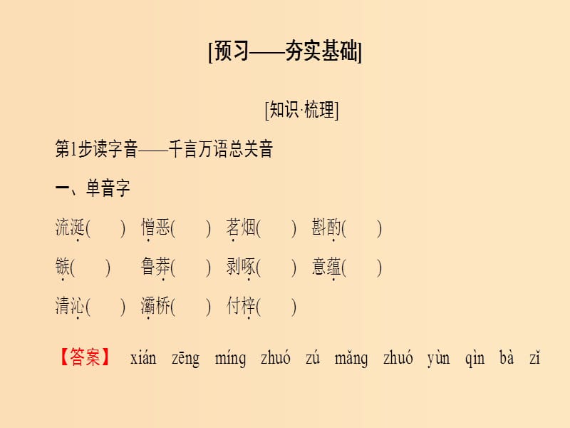 2018-2019学年高中语文第一专题语言存在的家园咬文嚼字课件苏教版必修3 .ppt_第2页