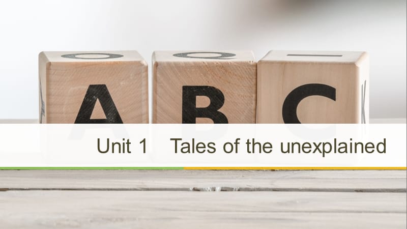 2018-2019版高中英語(yǔ) Unit 1 Tales of the unexplained Period Four Project課件 牛津譯林必修2.ppt_第1頁(yè)