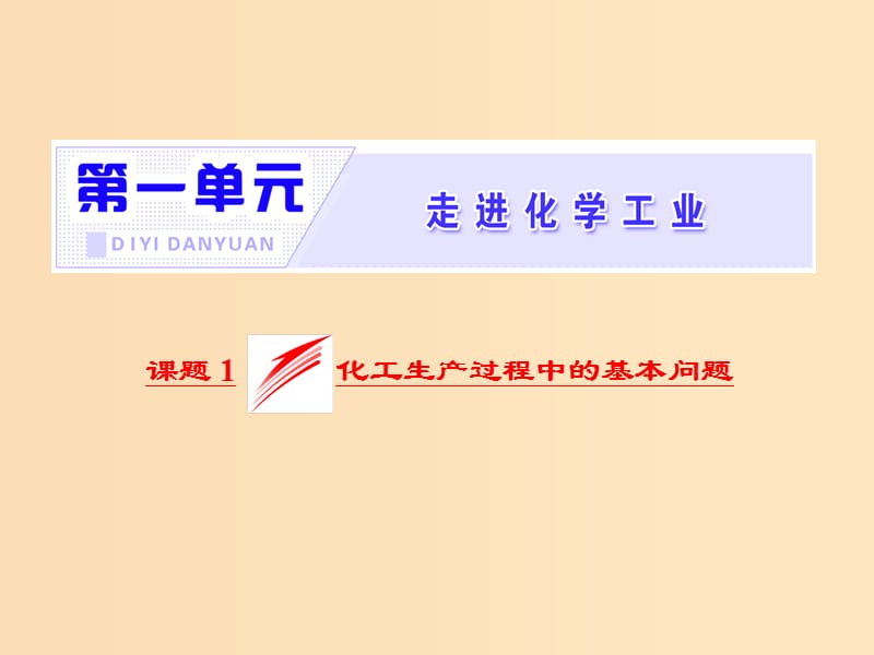 2018年高中化学第一单元走进化学工业课题1化工生产过程中的基本问题课件新人教版选修2 .ppt_第2页