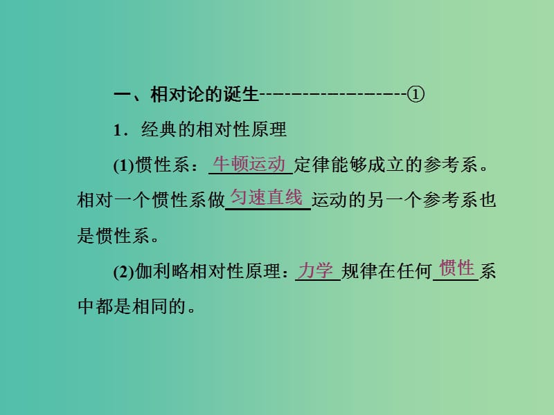 2019高中物理 第十五章 第1、2节 相对论的诞生 时间和空间的相对性课件 新人教版选修3-4.ppt_第2页