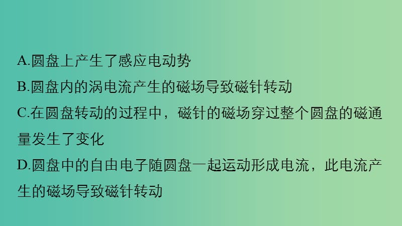 高考物理 考前三个月 第1部分 专题9 电磁感应课件.ppt_第3页