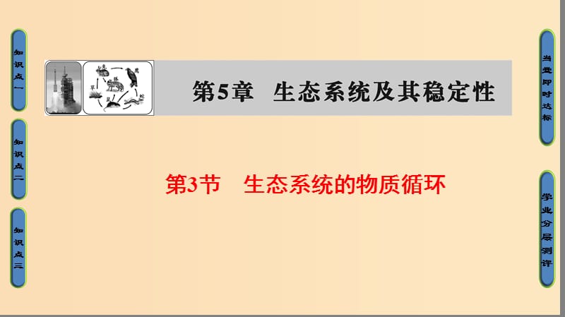 2018版高中生物 第五章 生态系统及其稳定性 第3节 生态系统的物质循环课件 新人教版必修3.ppt_第1页