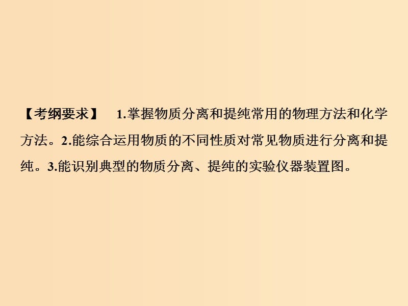 2019版高考化学一轮复习第10章化学实验第31讲物质的分离和提纯课件鲁科版.ppt_第2页