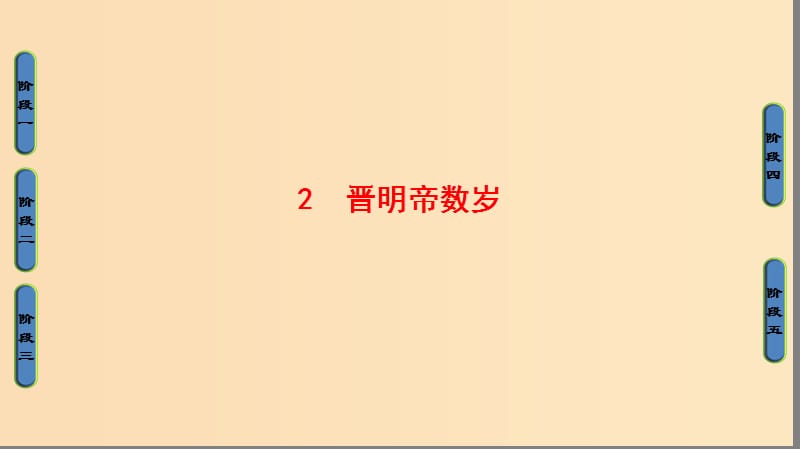 2018-2019學(xué)年高中語文 第一單元 精悍雋永的筆記小說 2 晉明帝數(shù)歲課件 魯人版選修《中國古代小說》選讀.ppt_第1頁