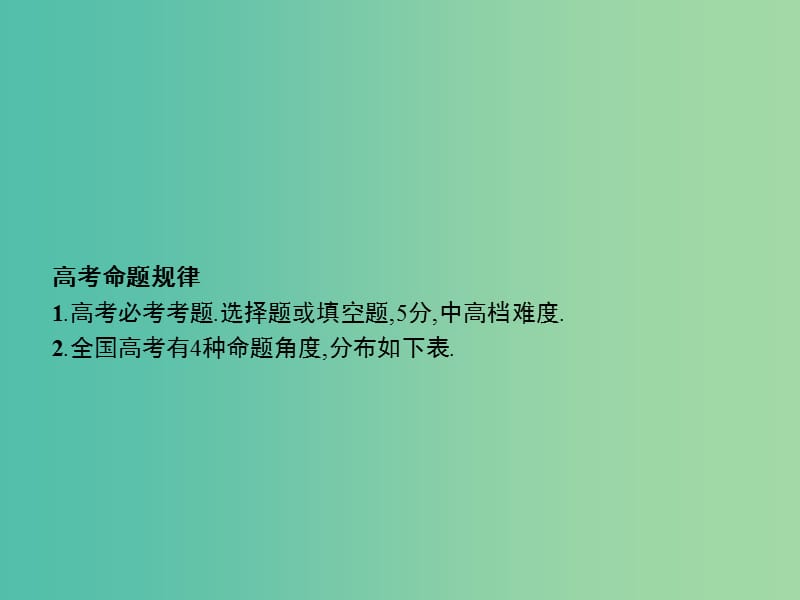 全国通用版2019版高考数学总复习专题一高频客观命题点1.4平面向量课件理.ppt_第2页