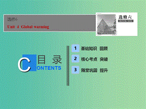 2019屆高考英語(yǔ)一輪優(yōu)化探究（話題部分）話題11 選修6 Unit 4 Global warming課件 新人教版.ppt