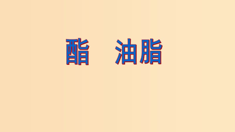 2018-2019學(xué)年高中化學(xué) 第三章 重要的有機化合物 第3節(jié) 酯 油脂課件 魯科版必修2.ppt_第1頁