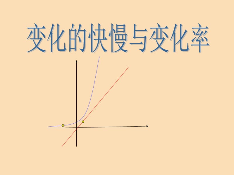 2018年高中數(shù)學(xué) 第二章 變化率與導(dǎo)數(shù) 2.1 變化的快慢與變化率課件3 北師大版選修2-2.ppt_第1頁