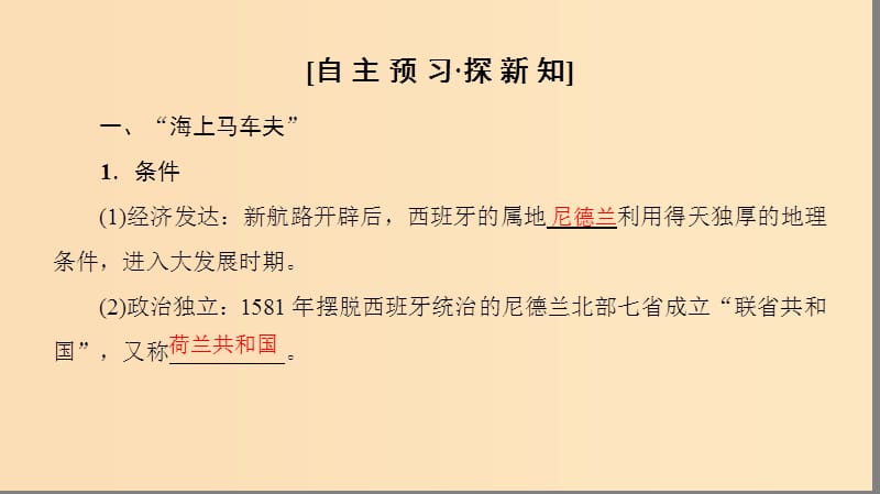 2018秋高中历史 专题5 走向世界的资本主义市场 二 血与火的征服与掠夺课件 人民版必修2.ppt_第3页