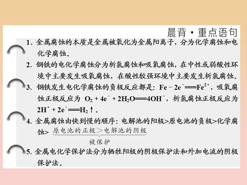 2017-2018学年高中化学 专题1 化学反应与能量变化 第三单元 金属的腐蚀与防护课件 苏教版选修4.ppt_第2页