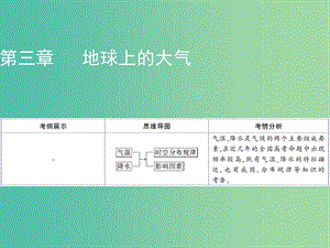 2019年高考地理一輪復(fù)習(xí) 第三章 地球上的大氣 第3講 氣溫與降水課件 新人教版.ppt