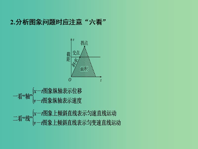 2019版高考物理总复习 第一章 运动的描述 匀变速直线运动的研究 能力课 运动图象 追及相遇问题课件.ppt_第3页