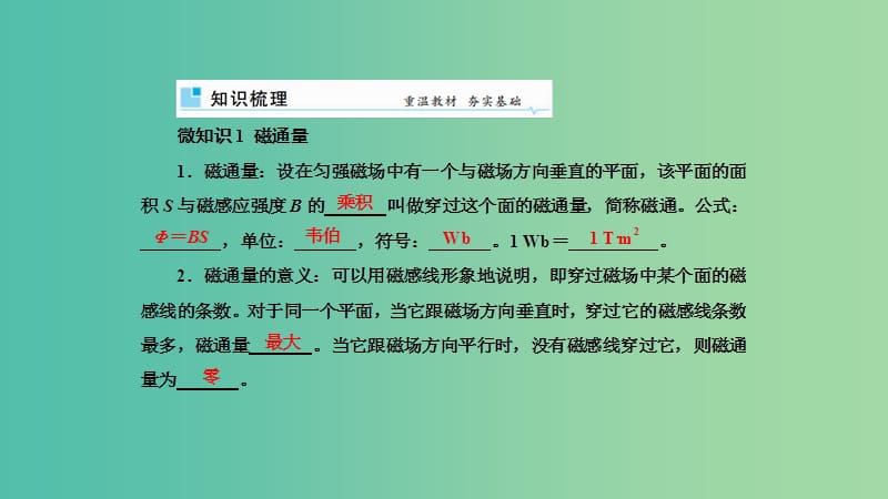 2019年高考物理一轮复习 第十章 电磁感应 第1讲 电磁感应定律 楞次定律课件.ppt_第2页