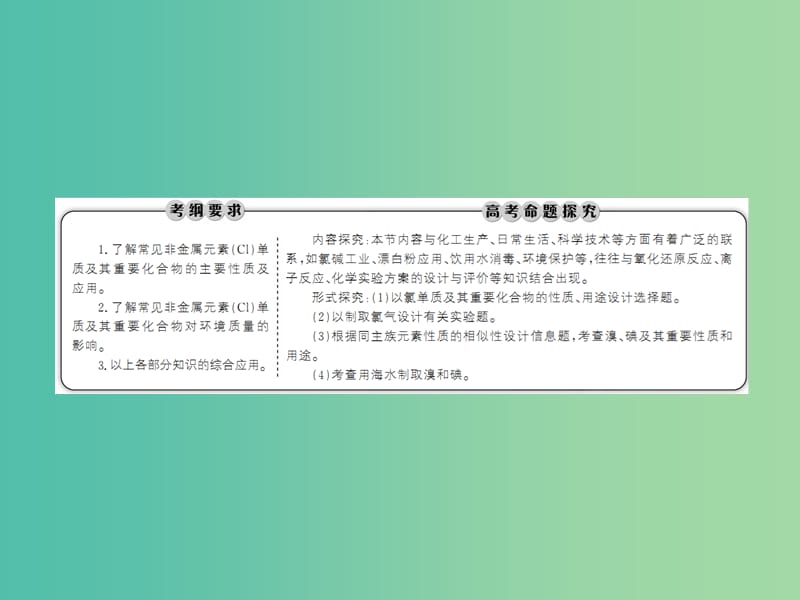 2019高考化学总复习第四章非金属及其化合物4-2-1考点一氯及其化合物课件新人教版.ppt_第3页