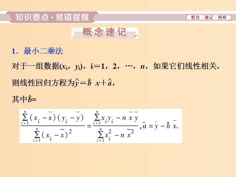 2018-2019学年高中数学 第三章 统计案例课件 新人教A版选修2-3.ppt_第2页