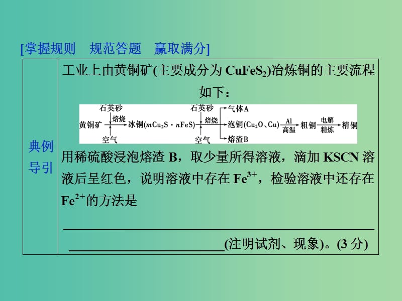 2019届高考化学一轮复习 第10章 化学实验基础规范答题模板（三）课件 鲁科版.ppt_第2页