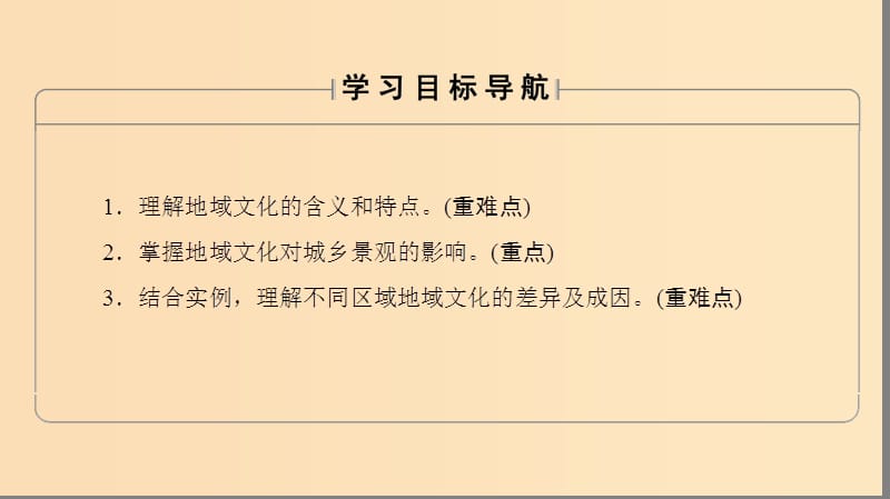 2018秋高中地理 第2单元 城市与地理环境 附1 地域文化与城乡景观课件 鲁教版必修2.ppt_第2页