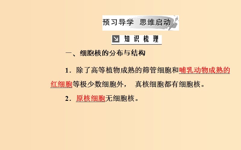 2018秋高中生物 第三章 细胞的基本结构 第3节 细胞核——系统的控制中心课件 新人教版必修1.ppt_第3页