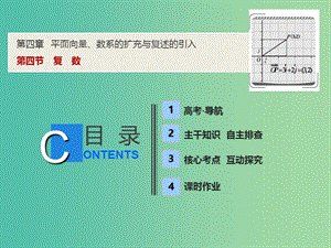 2019屆高考數(shù)學(xué)一輪復(fù)習(xí) 第四章 平面向量、數(shù)系的擴(kuò)充與復(fù)述的引入 第四節(jié) 復(fù)數(shù)課件.ppt