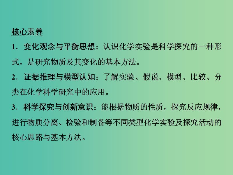 湖南省永州市2019年高考化学二轮复习 课时23 化学实验基础课件.ppt_第3页