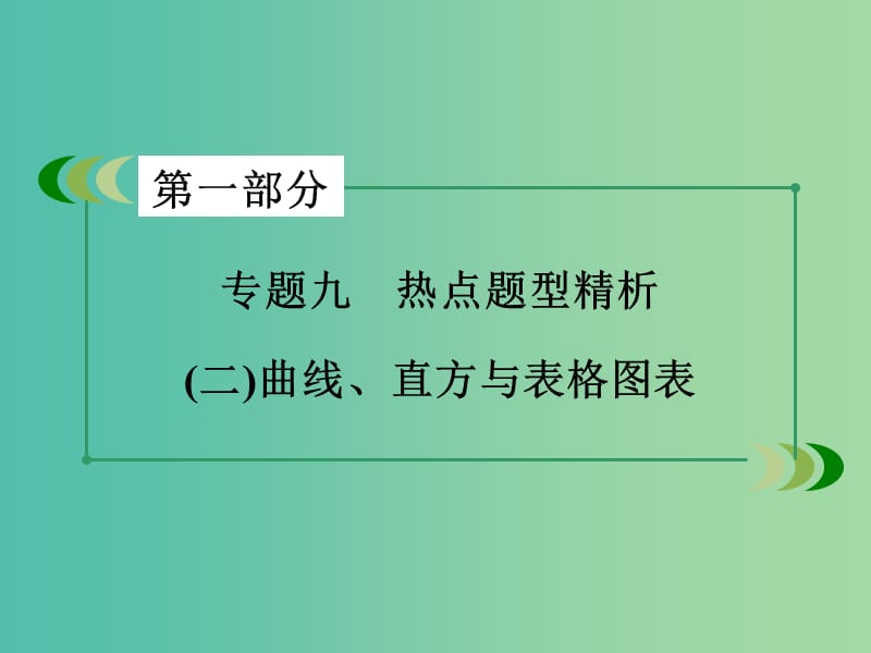 高考生物二轮复习 专题9 2曲线、直方与表格图表课件.ppt_第3页