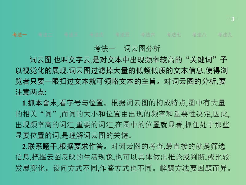 2019版高考语文一轮复习第三部分语言文字运用专题五图文转换课件.ppt_第3页