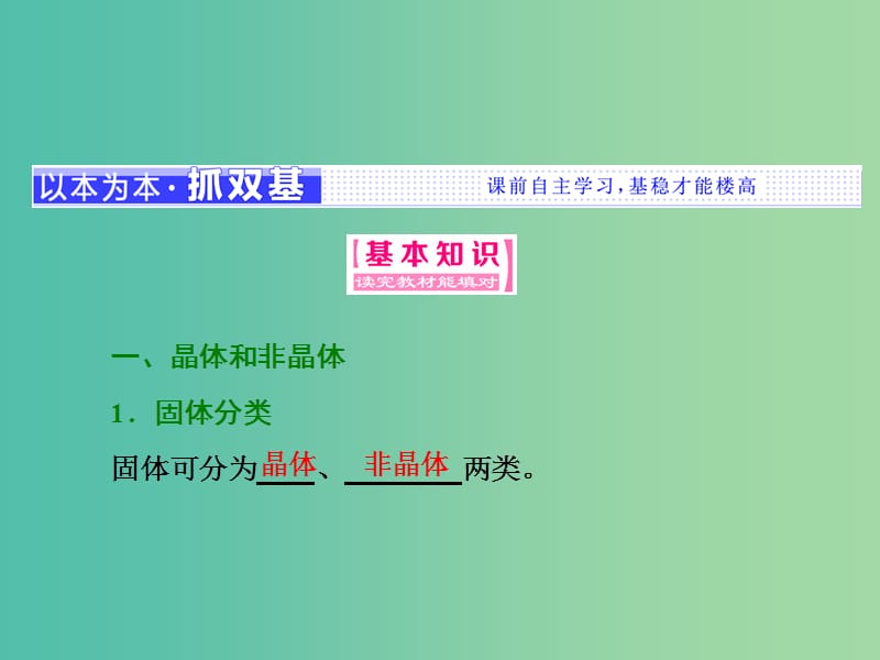 山东省专用2018-2019学年高中物理第九章固体液体和物态变化第12节固体液体课件新人教版选修3 .ppt_第3页