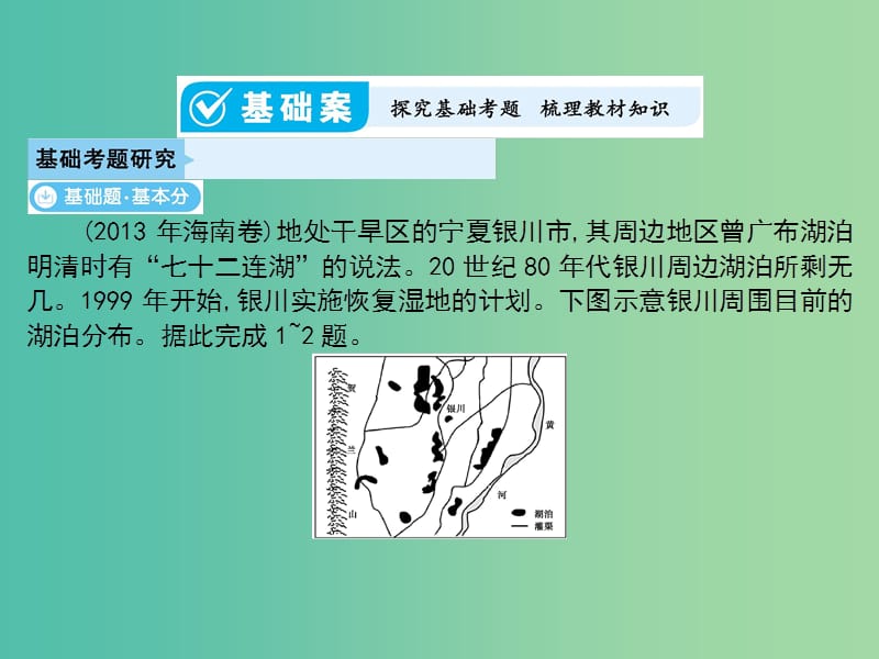 2019届高考地理一轮总复习 第十一单元 区域地理环境和人类活动 第2讲 区域地理环境对人类活动的影响课件 中图版.ppt_第2页