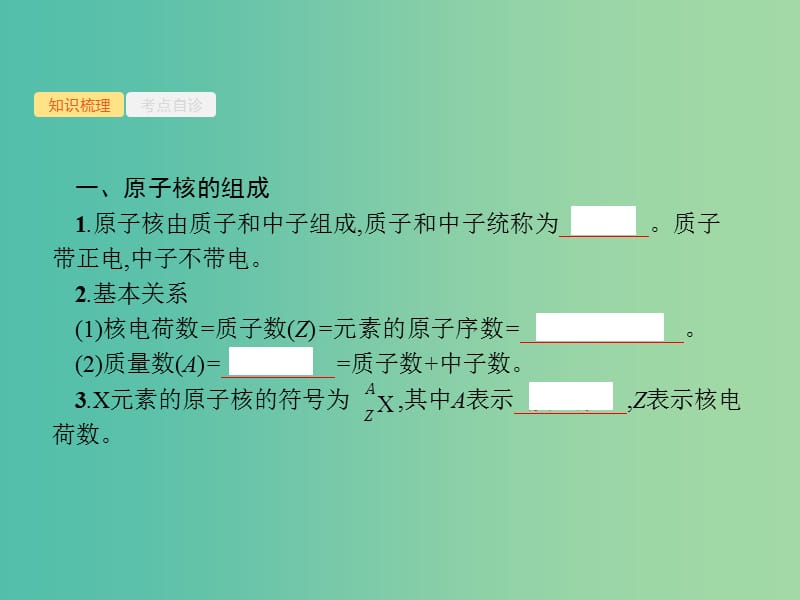 2019高考物理一轮复习 第十二章 近代物理 第3节 原子核及核反应课件 新人教版.ppt_第2页