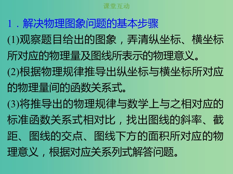 2019版高考物理总复习 第五章 机械能 5-2-3 考点强化 动能定理与图象结合的问题课件.ppt_第2页