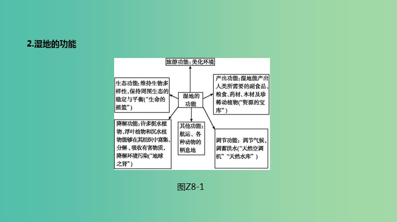 2019年高考地理一轮复习小专题8湿地的开发与保护课件新人教版.ppt_第3页