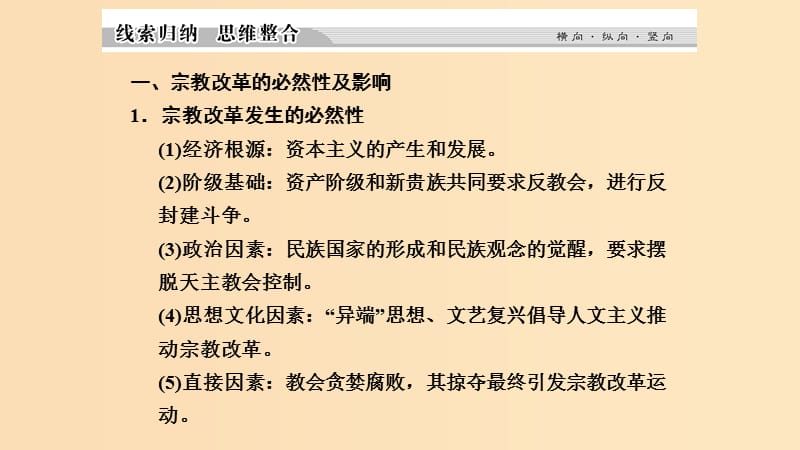 2018-2019学年高中历史专题五欧洲宗教改革专题总结五课件人民版选修.ppt_第2页