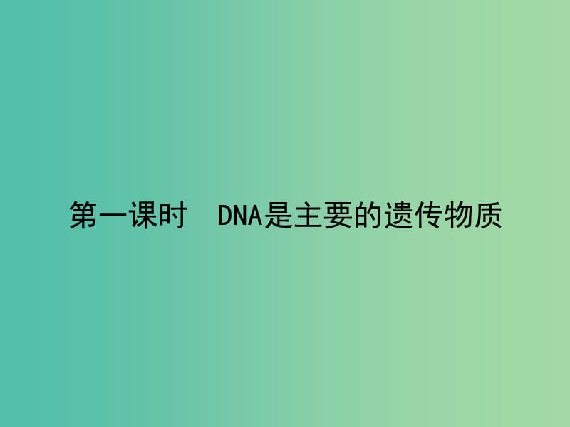 高考生物第一轮复习 第六单元 遗传的分子基础课件 新人教版.ppt_第2页