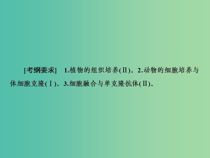 2019年高考生物一轮复习 2-3-11-41 细胞工程课件.ppt_第2页