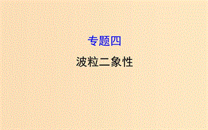 2018-2019學(xué)年高中物理 模塊復(fù)習(xí)課 專題四課件 教科版選修3-5.ppt