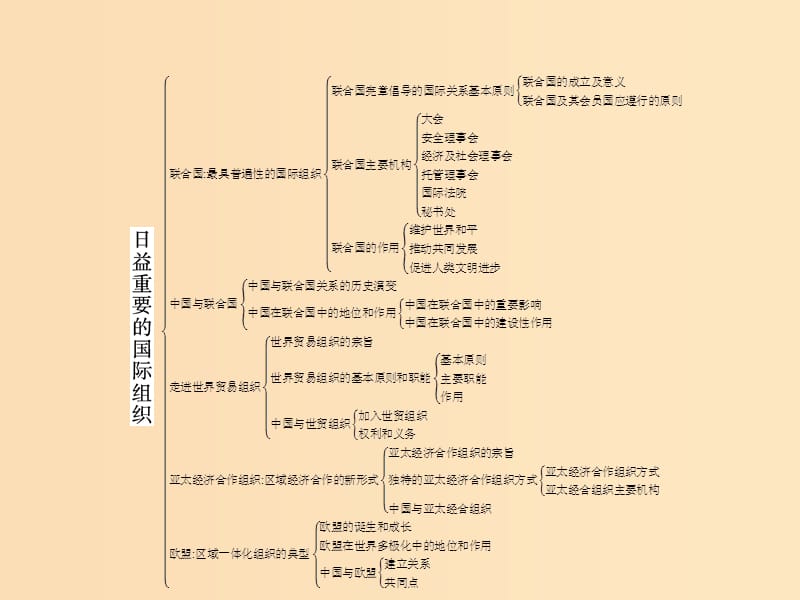 2019-2020学年高中政治 专题5 日益重要的国际组织专题整合课件 新人教版选修3.ppt_第2页