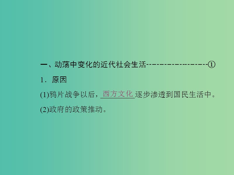 2019高中历史 第五单元 中国近现代社会生活的变迁 第14课 物质生活与习俗的变迁课件 新人教版必修2.ppt_第2页