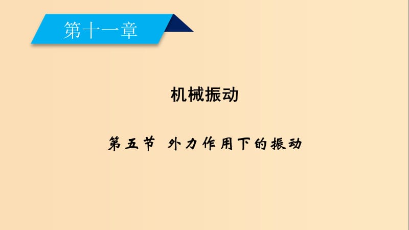 2018-2019高中物理 第十一章 机械振动 第5节 外力作用下的振动课件 新人教版选修3-4.ppt_第2页