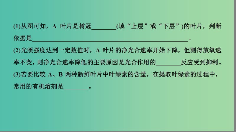 2019届高考生物二轮复习 专题2 细胞的代谢课件.ppt_第3页