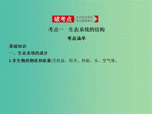 2019屆高考生物二輪復(fù)習(xí) 專題22 生態(tài)系統(tǒng)與生態(tài)環(huán)境的保護(hù)課件.ppt