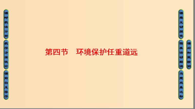 2018版高中地理 第五章 環(huán)境管理 第4節(jié) 環(huán)境保護(hù)任重道遠(yuǎn)課件 湘教版選修6.ppt_第1頁