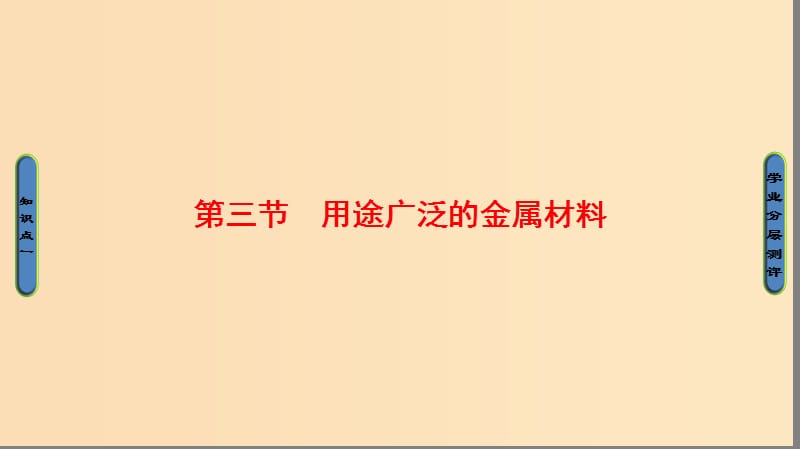 2018版高中化学 第三章 金属及其化合物 第3节 用途广泛的金属材料课件 新人教版必修1.ppt_第1页