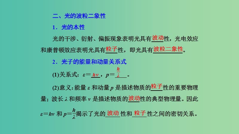 2019高中物理 第四章 第3节 光的波粒二象性课件 教科选修3-5.ppt_第3页